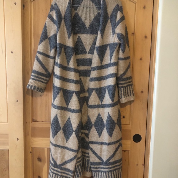 Chunky maxi cardigan - Picture 3 of 4